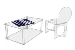 Table basse en plexiglas cristal épais - Devis sur Techni-Contact.com - 4