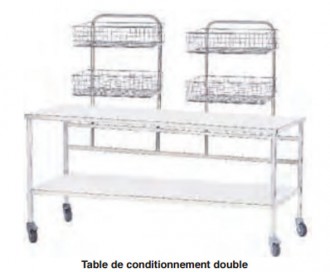 Table de conditionnement inox - Devis sur Techni-Contact.com - 1