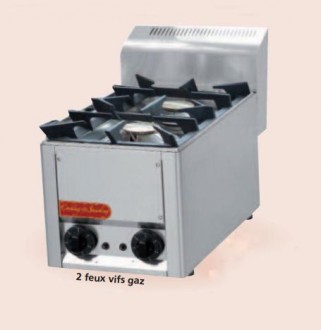 Table de cuisson gaz en inox - Devis sur Techni-Contact.com - 1