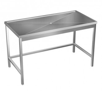 Table de débarrassage sur mesure en inox - Devis sur Techni-Contact.com - 1