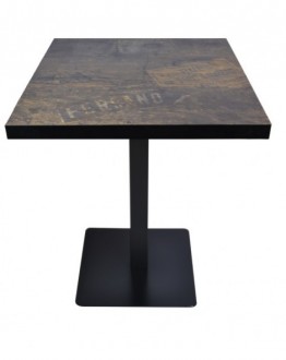 Table de restaurant style industriel - Devis sur Techni-Contact.com - 1