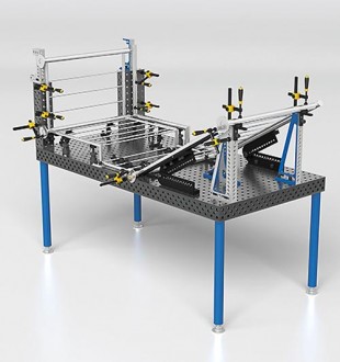 Table de soudure avec alésages 16 mm - Devis sur Techni-Contact.com - 3