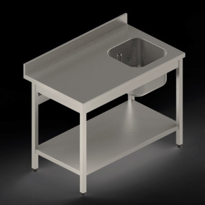 Table du chef inox - Devis sur Techni-Contact.com - 1