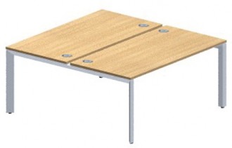 Table en mélaminé structure partagée - Devis sur Techni-Contact.com - 1
