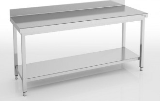 Table inox centrale ou adossée Largeur 2400 mm - Devis sur Techni-Contact.com - 3