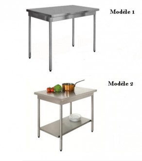 Table inox sur mesure - Devis sur Techni-Contact.com - 1