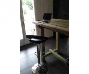 Table mange debout bois - Devis sur Techni-Contact.com - 2