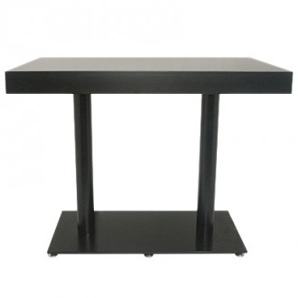 Table mange debout rectangulaire - Devis sur Techni-Contact.com - 1