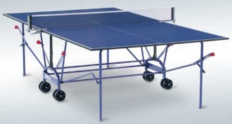 Table ping pong à double verrous de sécurité - Devis sur Techni-Contact.com - 1