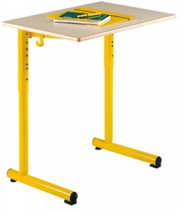 Table scolaire réglable monoplace - Devis sur Techni-Contact.com - 1