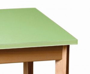 Table carrée scolaire 60 x 60 cm - Devis sur Techni-Contact.com - 2