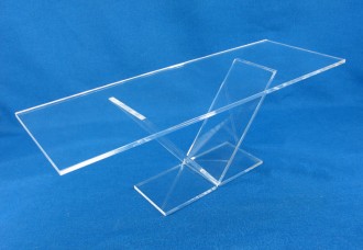 Support de présentation transparent Plexiglas, verre acrylique - Devis sur Techni-Contact.com - 1