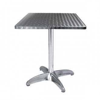 Table terrasse café en inox - Devis sur Techni-Contact.com - 1