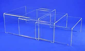 Tables basses gigognes en plexiglas - Devis sur Techni-Contact.com - 2