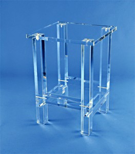 Tabouret bureau en plexiglas transparent - Devis sur Techni-Contact.com - 4