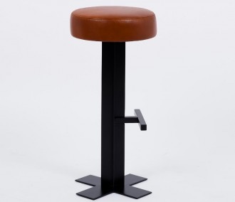 Tabouret de bar en cuir - Devis sur Techni-Contact.com - 2