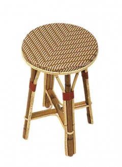 Tabouret de bar en Rilsan et Rotin - Devis sur Techni-Contact.com - 1