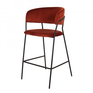 Tabouret de bar en velours - Devis sur Techni-Contact.com - 11