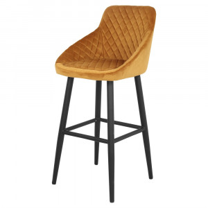 Tabouret de bar en velours - Devis sur Techni-Contact.com - 6