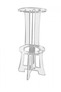 Tabouret de bar plexiglas - Devis sur Techni-Contact.com - 2