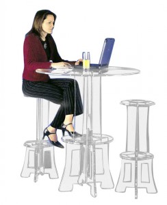 Tabouret de bar plexiglas - Devis sur Techni-Contact.com - 3