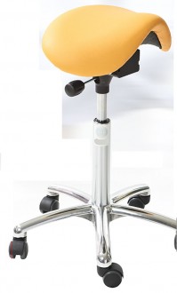 Tabouret ergonomique selle réglable à hauteur - Devis sur Techni-Contact.com - 1