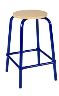 Tabouret scolaire avec repose pieds - Devis sur Techni-Contact.com - 1