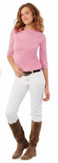 Tee-shirt personnalisable manches longues femme jersey - Devis sur Techni-Contact.com - 1