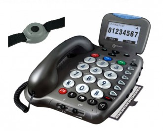 Téléphone avec bracelet d'appel d'urgence - Devis sur Techni-Contact.com - 1