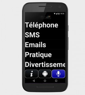 Téléphone portable malvoyant - Devis sur Techni-Contact.com - 4