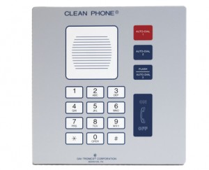  Téléphone pour salles blanches VoIP IP65 Encastrable - Devis sur Techni-Contact.com - 1