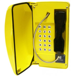  Téléphone VoIP avec porte Fonte d Aluminium  - Devis sur Techni-Contact.com - 1