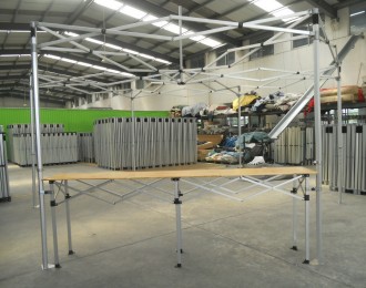 Tente pliante professionnelle 9 m² - Devis sur Techni-Contact.com - 9