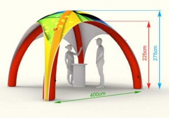 Tente publicitaire gonflable - Devis sur Techni-Contact.com - 7
