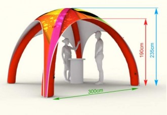 Tente publicitaire gonflable - Devis sur Techni-Contact.com - 9