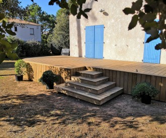 Terrasse en bois sur-mesure - Devis sur Techni-Contact.com - 2