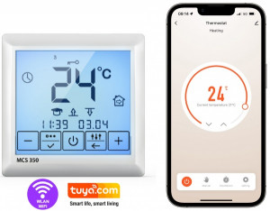 Thermostat intelligent Wi-Fi - Devis sur Techni-Contact.com - 1