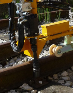 Tirefonneuse hydraulique à tête pivotante pour rail - Devis sur Techni-Contact.com - 1