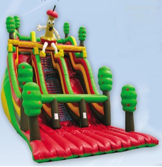 Toboggan gonflable jeu de groupe - Devis sur Techni-Contact.com - 1