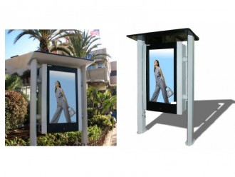 Totem LCD outdoor - Devis sur Techni-Contact.com - 1