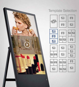 Totem pliable publicitaire LCD - Devis sur Techni-Contact.com - 2