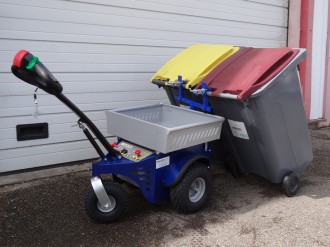 Tracteur électrique pour container poubelle - Devis sur Techni-Contact.com - 2