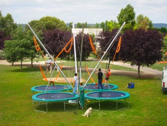 Trampoline pour parc d'attraction - Devis sur Techni-Contact.com - 2