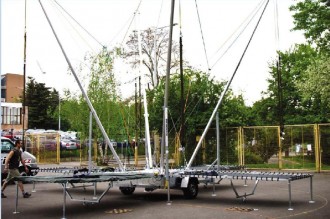 Trampoline rectangulaire pour loisirs - Devis sur Techni-Contact.com - 3