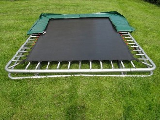 Trampoline rectangulaire sans filet - Devis sur Techni-Contact.com - 2