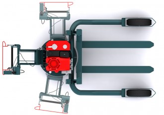 Transpalette thermique tout terrain - Devis sur Techni-Contact.com - 2