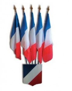 Écussons pour porte-drapeaux - Devis sur Techni-Contact.com - 1