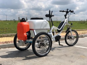 Tricycle électrique pour désinfection de mobilier urbain - Devis sur Techni-Contact.com - 1