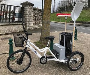 Triporteur pour nettoyage et collecte de déchets - Devis sur Techni-Contact.com - 2