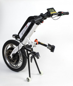 Troisième roue motorisée pour fauteuil roulant - Devis sur Techni-Contact.com - 1